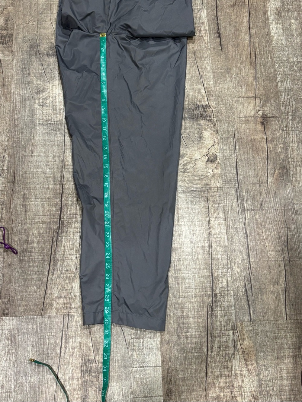 Rebbeca Malone Purple & Gray Women's XL Windbreaker Jkt/Pant Set Vintage Y2K BF - Picture 9 of 13